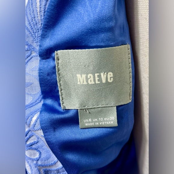 ANTHROPOLOGIE - Maeve Jacquard Claribel Dress - Picture 8 of 10